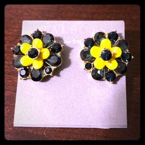Talbots Flower Earrings NWT BRAND NEW